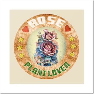 Rose Plant Lover Posters and Art